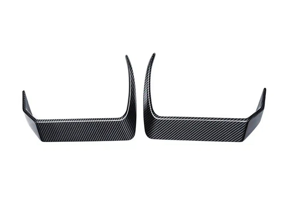 PAKTECHZ - BMW M5 G90 DRY CARBON FIBER REAR CANARDS - Aero Carbon UK