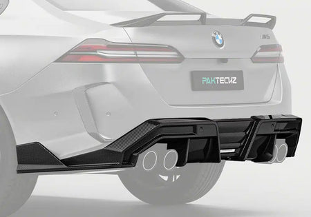 PAKTECHZ - BMW M5 G90 DRY CARBON FIBER REAR DIFFUSER - Aero Carbon UK