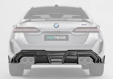 PAKTECHZ - BMW M5 G90 DRY CARBON FIBER REAR DIFFUSER - Aero Carbon UK