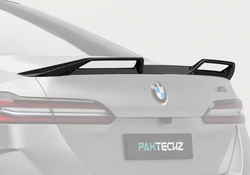 PAKTECHZ - BMW M5 G90 DRY CARBON FIBER REAR SPOILER - Aero Carbon UK