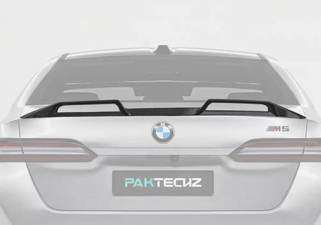 PAKTECHZ - BMW M5 G90 DRY CARBON FIBER REAR SPOILER - Aero Carbon UK