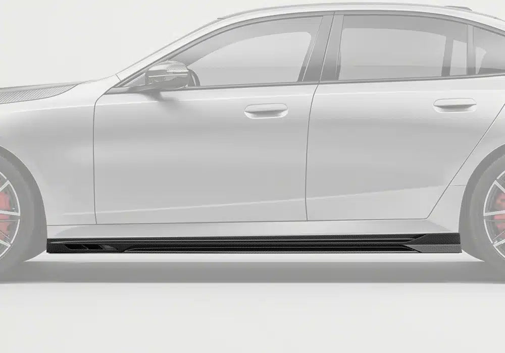 PAKTECHZ - BMW M5 G90 DRY CARBON FIBER SIDE SKIRTS - Aero Carbon UK