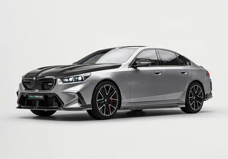 PAKTECHZ - BMW M5 G90 DRY CARBON FIBER SIDE SKIRTS - Aero Carbon UK