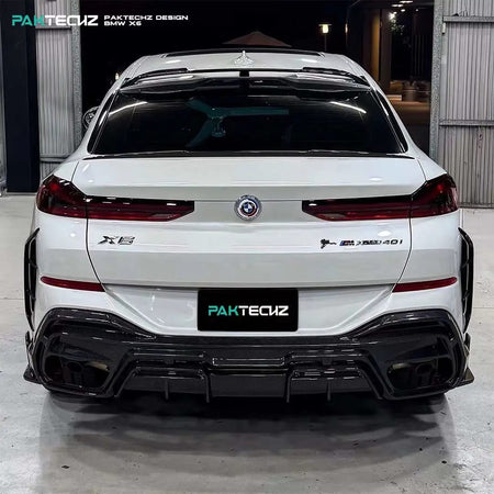 PAKTECHZ - BMW X6 G06 DRY CARBON FIBER REAR DIFFUSER - Aero Carbon UK