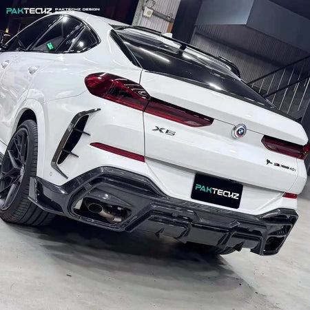 PAKTECHZ - BMW X6 G06 DRY CARBON FIBER REAR DIFFUSER - Aero Carbon UK