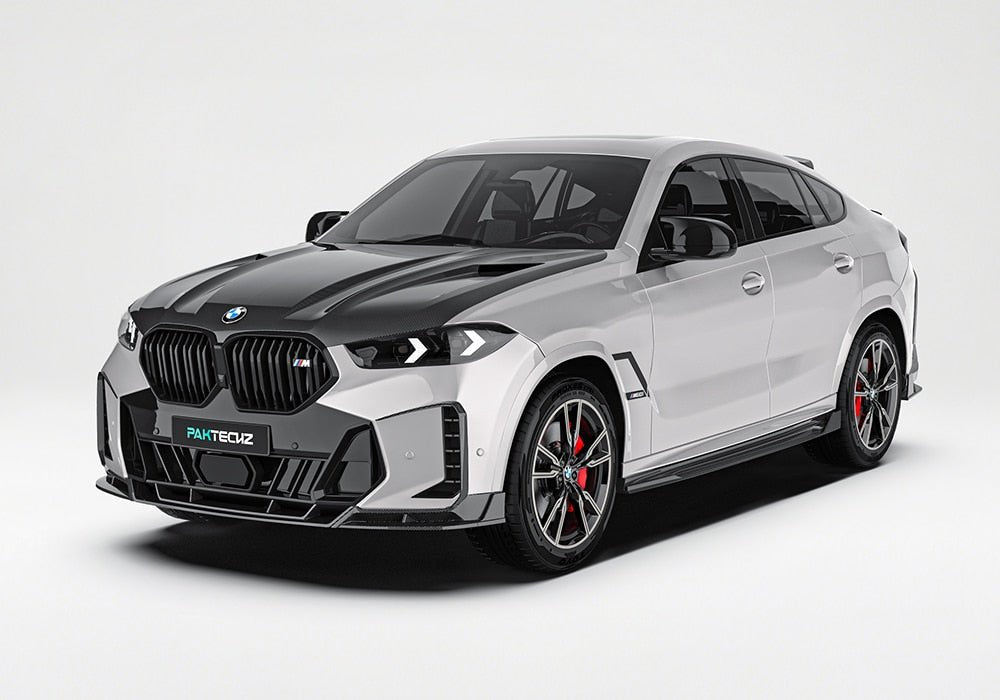 PAKTECHZ - BMW X6 G06 LCI DRY CARBON FIBRE AERO KIT - Aero Carbon UK
