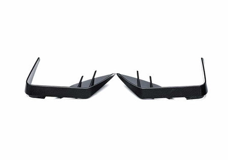 PAKTECHZ - BMW XM G09 DRY CARBON FIBRE FRONT CANARDS - Aero Carbon UK