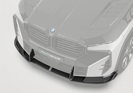PAKTECHZ - BMW XM G09 DRY CARBON FIBRE FRONT LIP - Aero Carbon UK