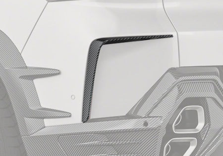 PAKTECHZ - BMW XM G09 DRY CARBON FIBRE REAR CANARDS - Aero Carbon UK