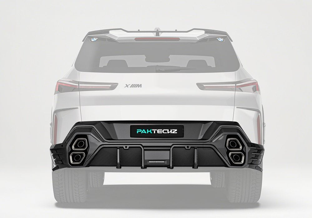 PAKTECHZ - BMW XM G09 DRY CARBON FIBRE REAR DIFFUSER - Aero Carbon UK
