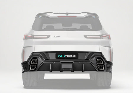 PAKTECHZ - BMW XM G09 DRY CARBON FIBRE REAR DIFFUSER - Aero Carbon UK
