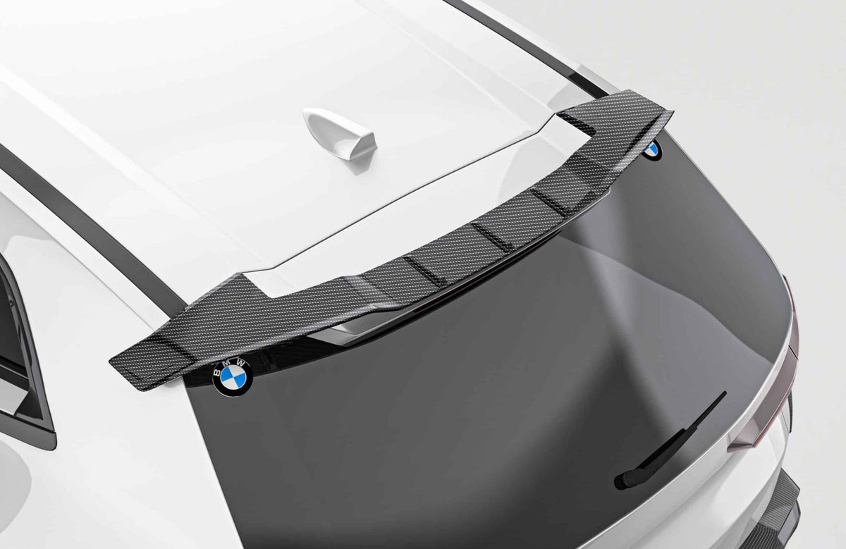 PAKTECHZ - BMW XM G09 DRY CARBON FIBRE REAR SPOILER - Aero Carbon UK