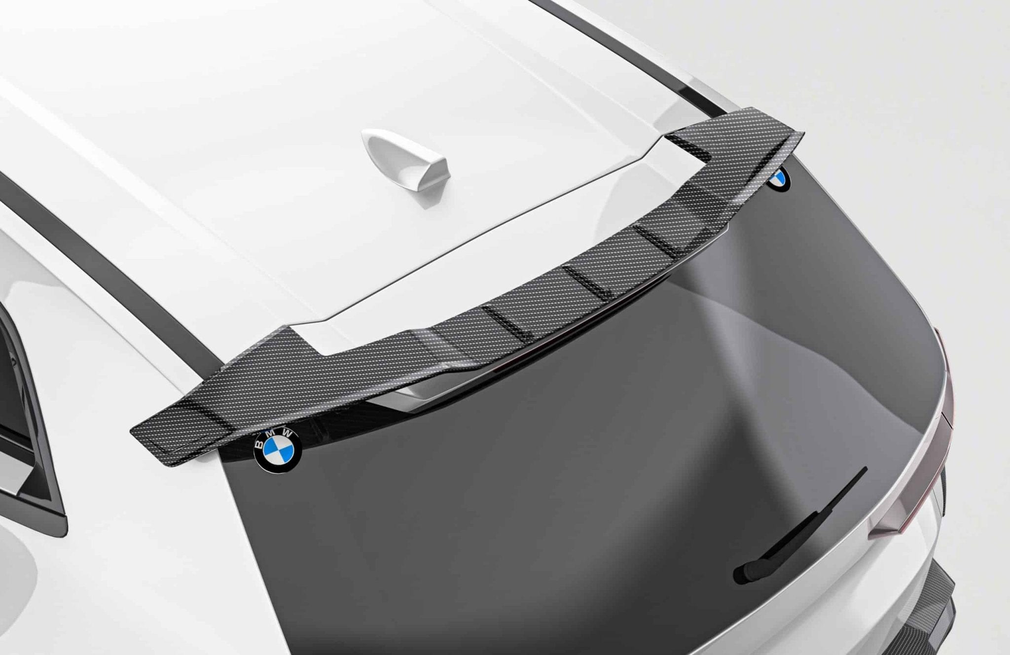 PAKTECHZ - BMW XM G09 DRY CARBON FIBRE REAR SPOILER - Aero Carbon UK