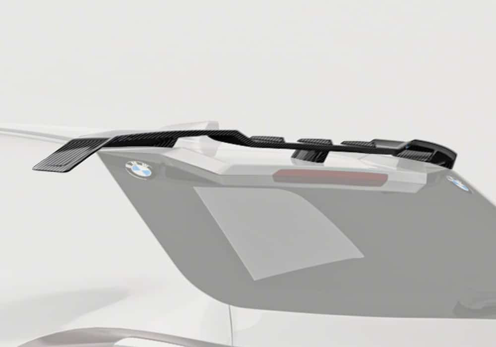 PAKTECHZ - BMW XM G09 DRY CARBON FIBRE REAR SPOILER - Aero Carbon UK