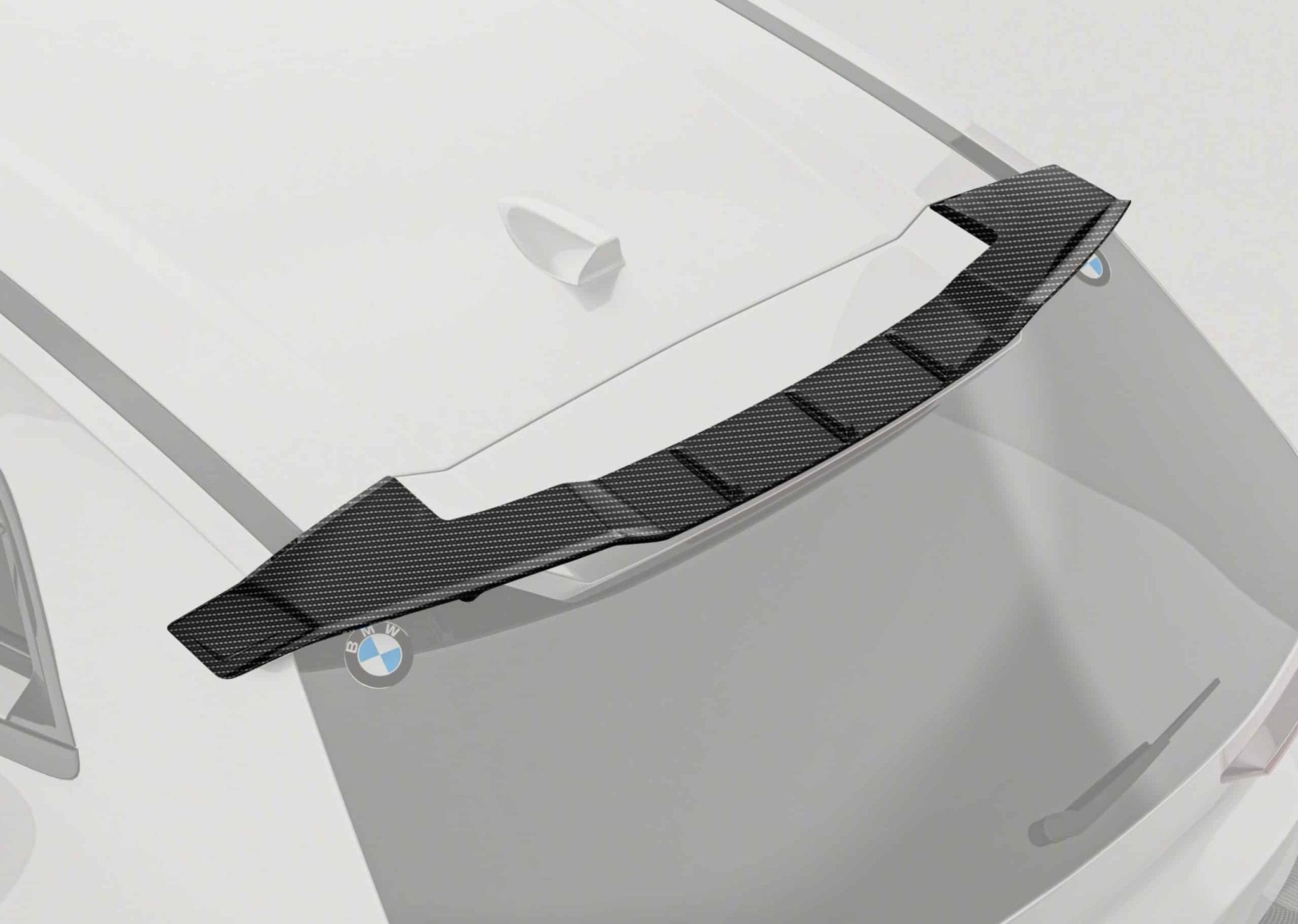 PAKTECHZ - BMW XM G09 DRY CARBON FIBRE REAR SPOILER - Aero Carbon UK