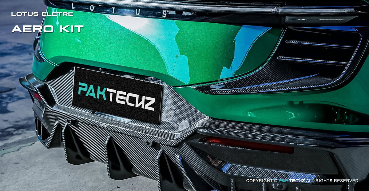 PAKTECHZ - LOTUS ELETRE DRY CARBON FIBRE AERO BODY KIT - Aero Carbon UK