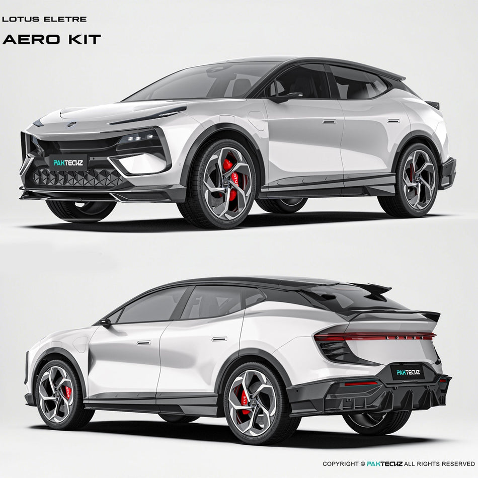 PAKTECHZ - LOTUS ELETRE DRY CARBON FIBRE AERO BODY KIT - Aero Carbon UK