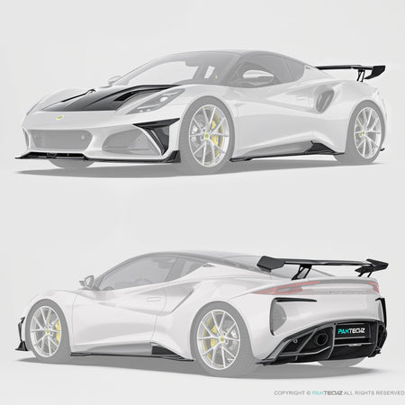 PAKTECHZ - LOTUS EMIRA DRY CARBON FIBRE AERO BODY KIT - Aero Carbon UK