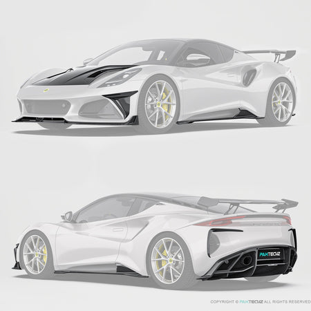 PAKTECHZ - LOTUS EMIRA DRY CARBON FIBRE AERO BODY KIT - Aero Carbon UK