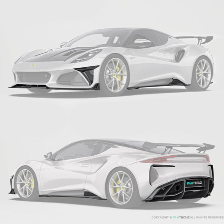 PAKTECHZ - LOTUS EMIRA DRY CARBON FIBRE AERO BODY KIT - Aero Carbon UK