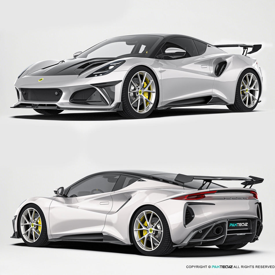 PAKTECHZ - LOTUS EMIRA DRY CARBON FIBRE AERO BODY KIT - Aero Carbon UK