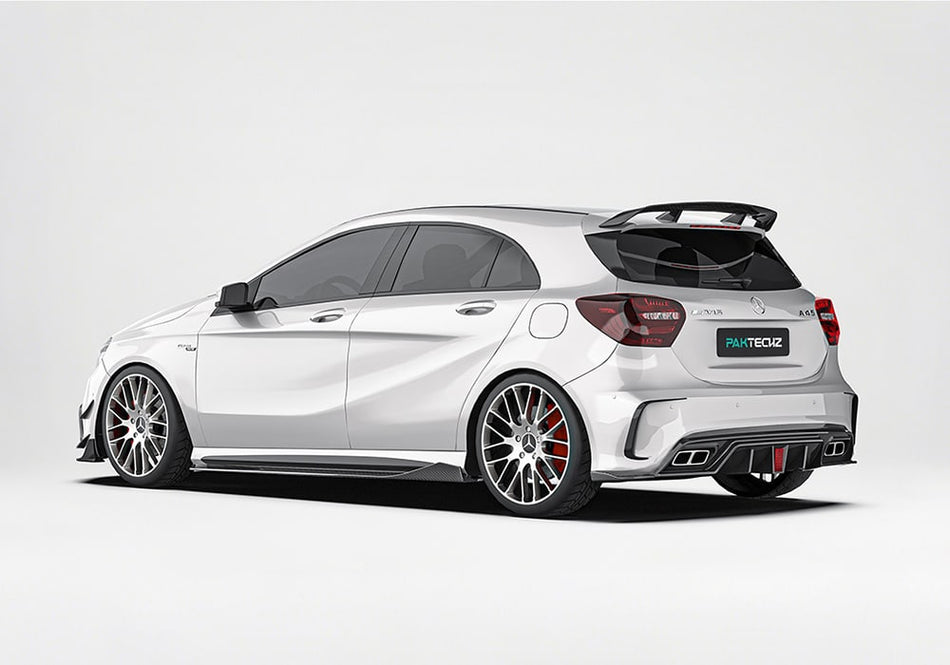 PAKTECHZ - MERCEDES BENZ A CLASS W176 CARBON FIBRE FULL AERO KIT - Aero Carbon UK