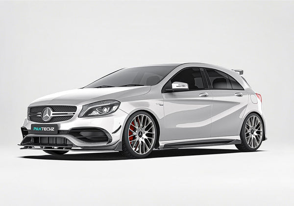 PAKTECHZ - MERCEDES BENZ A CLASS W176 CARBON FIBRE FULL AERO KIT