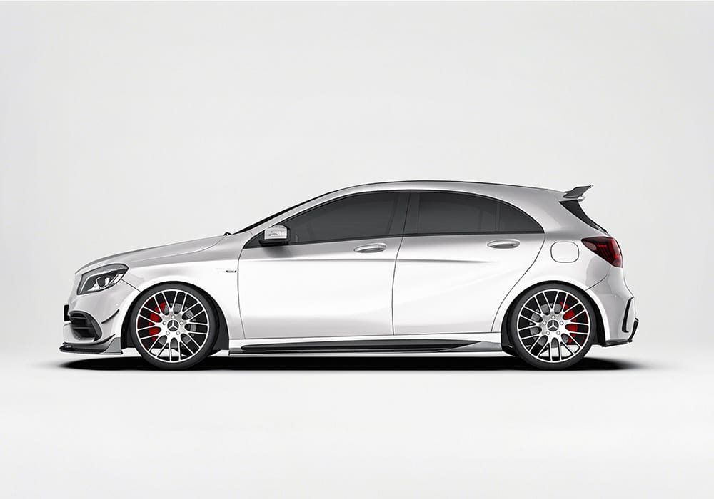 PAKTECHZ - MERCEDES BENZ A CLASS W176 CARBON FIBRE FULL AERO KIT - Aero Carbon UK