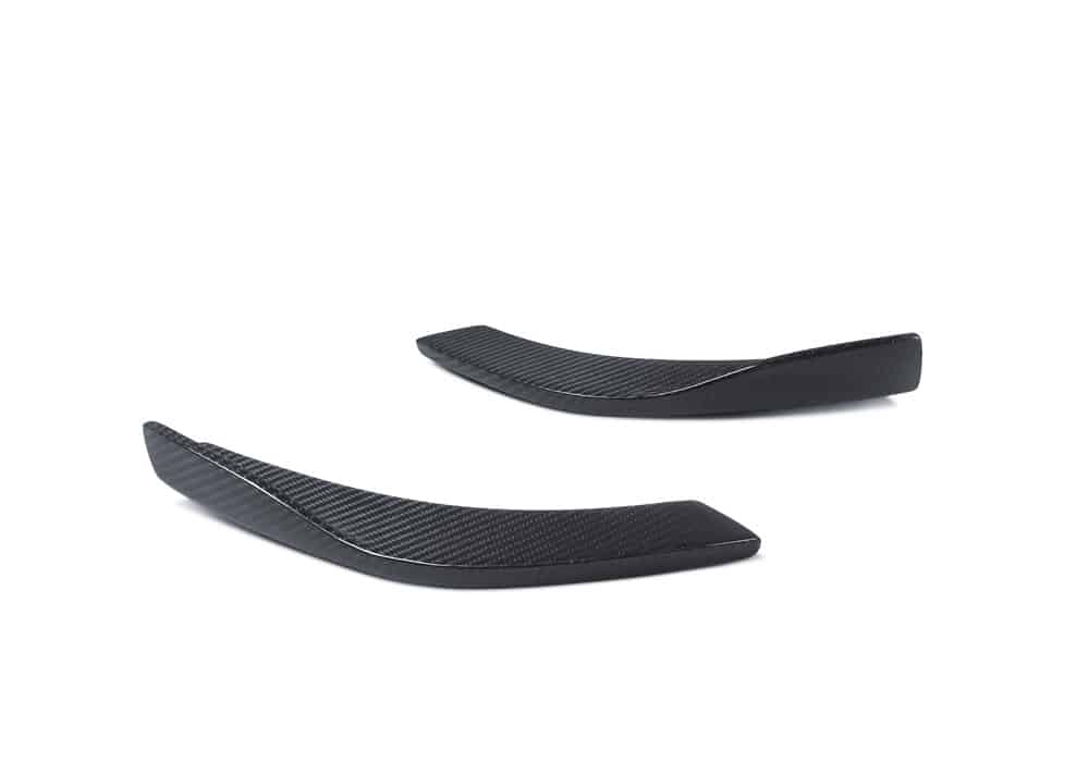 PAKTECHZ - MERCEDES BENZ A CLASS W176 CARBON FIBRE REAR SIDE SPLITTERS - Aero Carbon UK