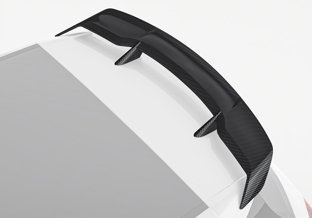PAKTECHZ - MERCEDES BENZ A CLASS W176 CARBON FIBRE REAR SPOILER - Aero Carbon UK