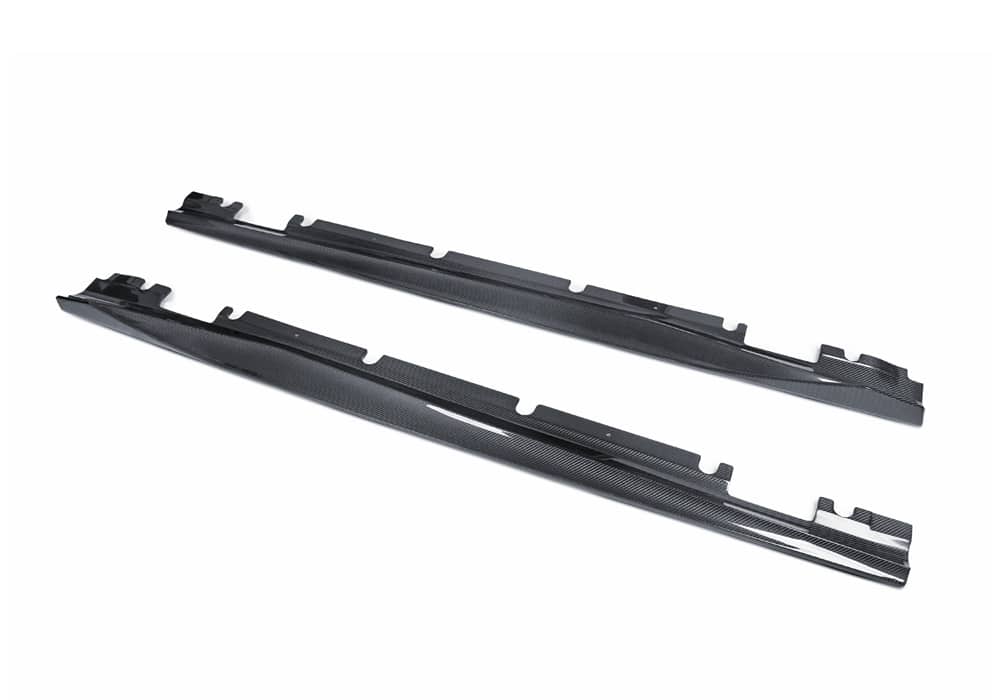 PAKTECHZ - MERCEDES BENZ A CLASS W176 CARBON FIBRE SIDE SKIRTS - Aero Carbon UK