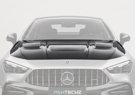 PAKTECHZ - MERCEDES BENZ AMG CLE53 C236 A236 DRY CARBON FIBRE BONNET / HOOD - Aero Carbon UK