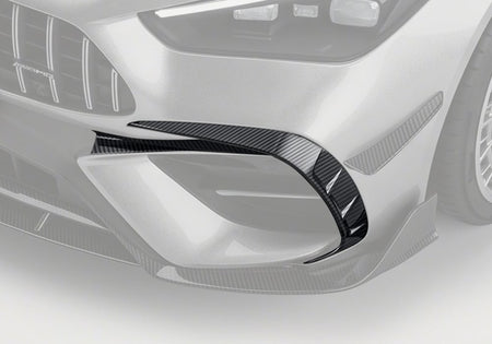 PAKTECHZ - MERCEDES BENZ AMG CLE53 C236 A236 DRY CARBON FIBRE FRONT CANARDS - Aero Carbon UK