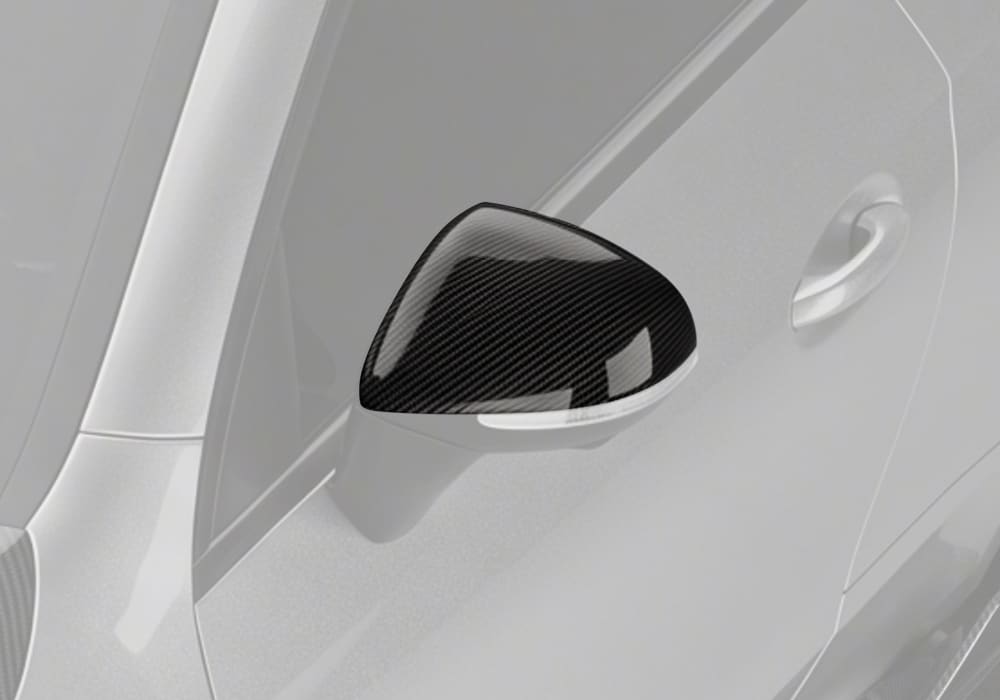 PAKTECHZ - MERCEDES BENZ AMG CLE53 C236 A236 DRY CARBON FIBRE MIRROR COVERS - Aero Carbon UK
