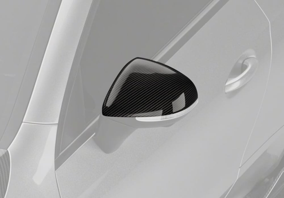 PAKTECHZ - MERCEDES BENZ AMG CLE53 C236 A236 DRY CARBON FIBRE MIRROR COVERS - Aero Carbon UK
