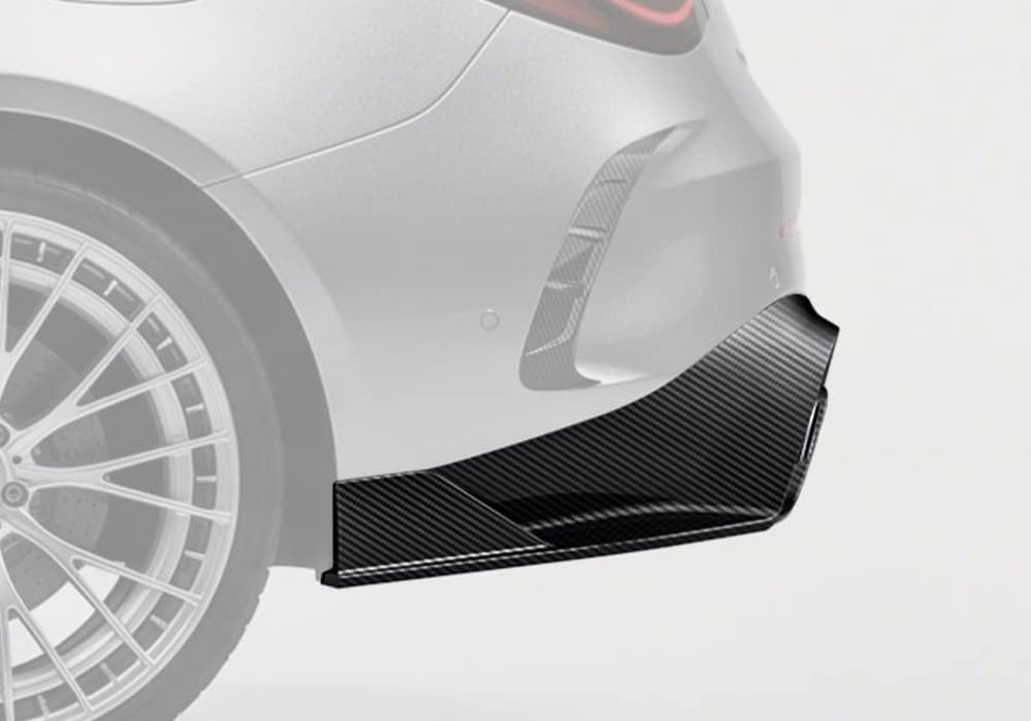 PAKTECHZ - MERCEDES BENZ AMG CLE53 C236 A236 DRY CARBON FIBRE REAR DIFFUSER - Aero Carbon UK