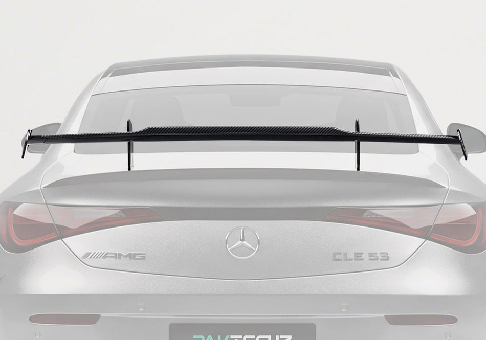 PAKTECHZ - MERCEDES BENZ AMG CLE53 C236 A236 DRY CARBON FIBRE REAR SPOILER - Aero Carbon UK