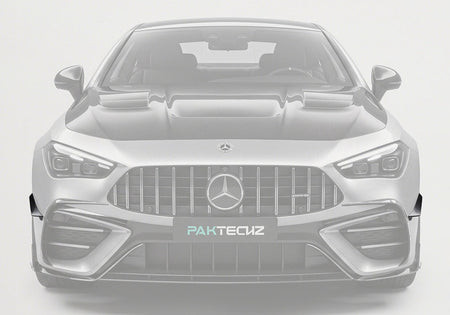PAKTECHZ - MERCEDES BENZ AMG CLE53 C236 A236 DRY CARBON FIBRE SIDE CANARDS - Aero Carbon UK