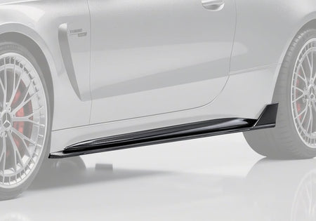 PAKTECHZ - MERCEDES BENZ AMG CLE53 C236 A236 DRY CARBON FIBRE SIDE SKIRTS - Aero Carbon UK