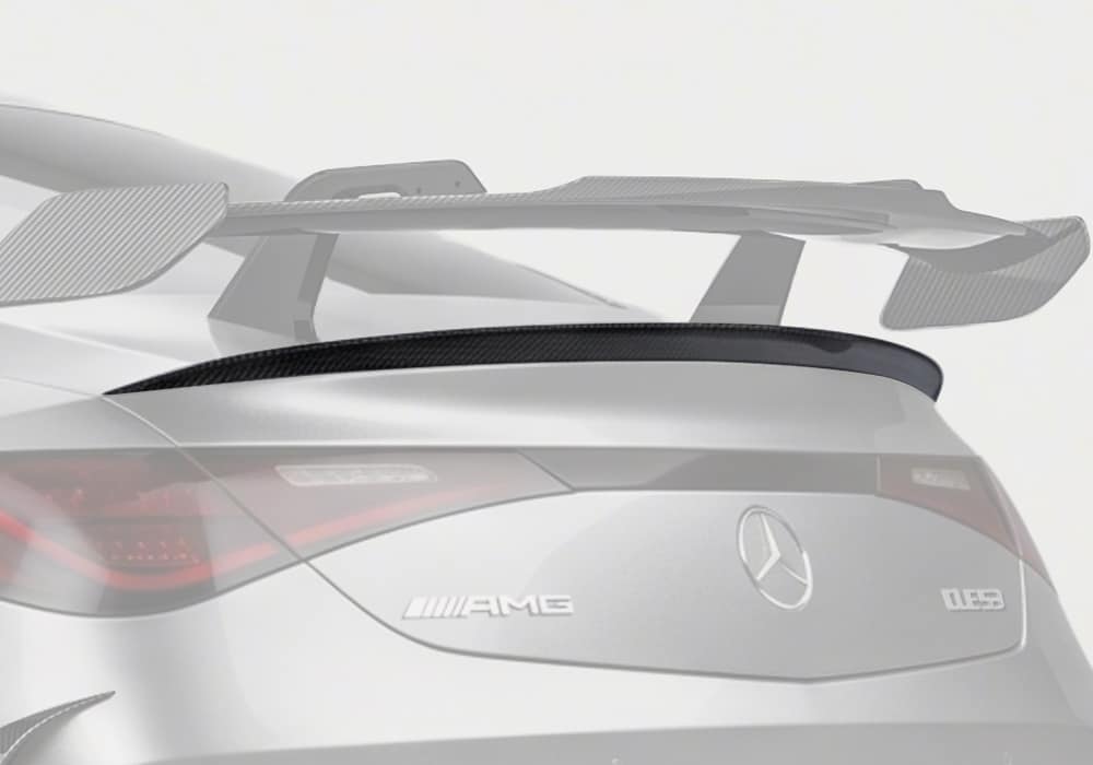 PAKTECHZ - MERCEDES BENZ AMG CLE53 C236 A236 DRY CARBON FIBRE TRUNK SPOILER DUCKTAIL - Aero Carbon UK