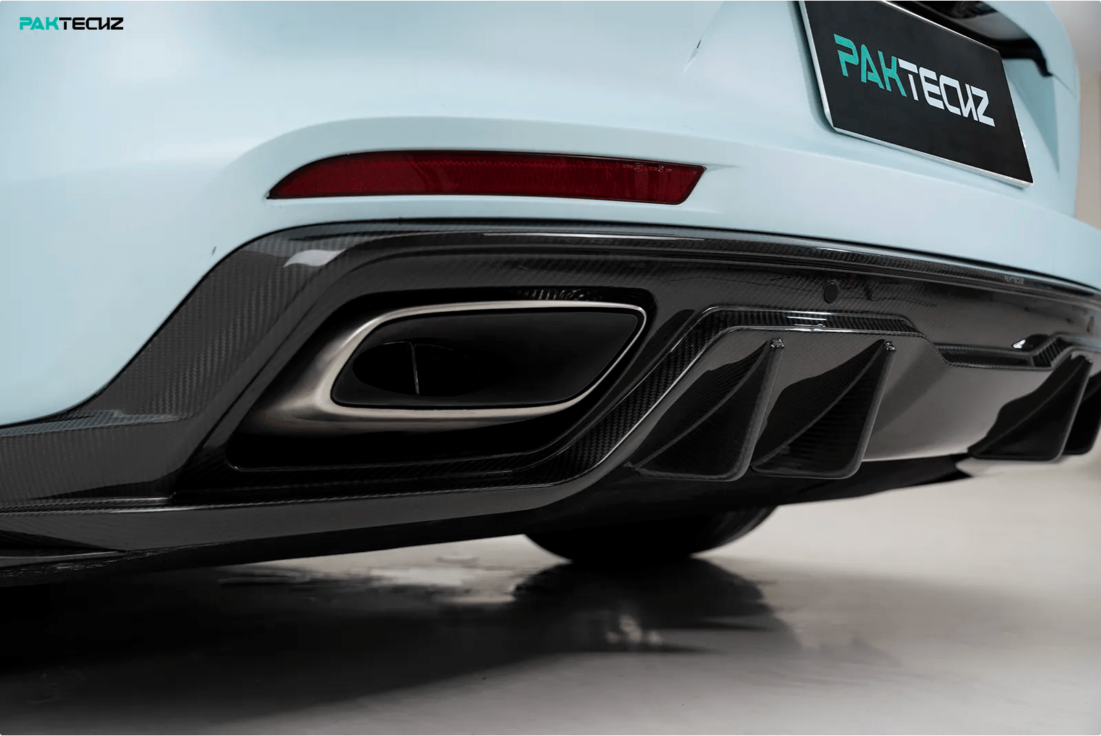 PAKTECHZ - PORSCHE PANAMERA 971.2 CARBON FIBRE REAR DIFFUSER - Aero Carbon UK