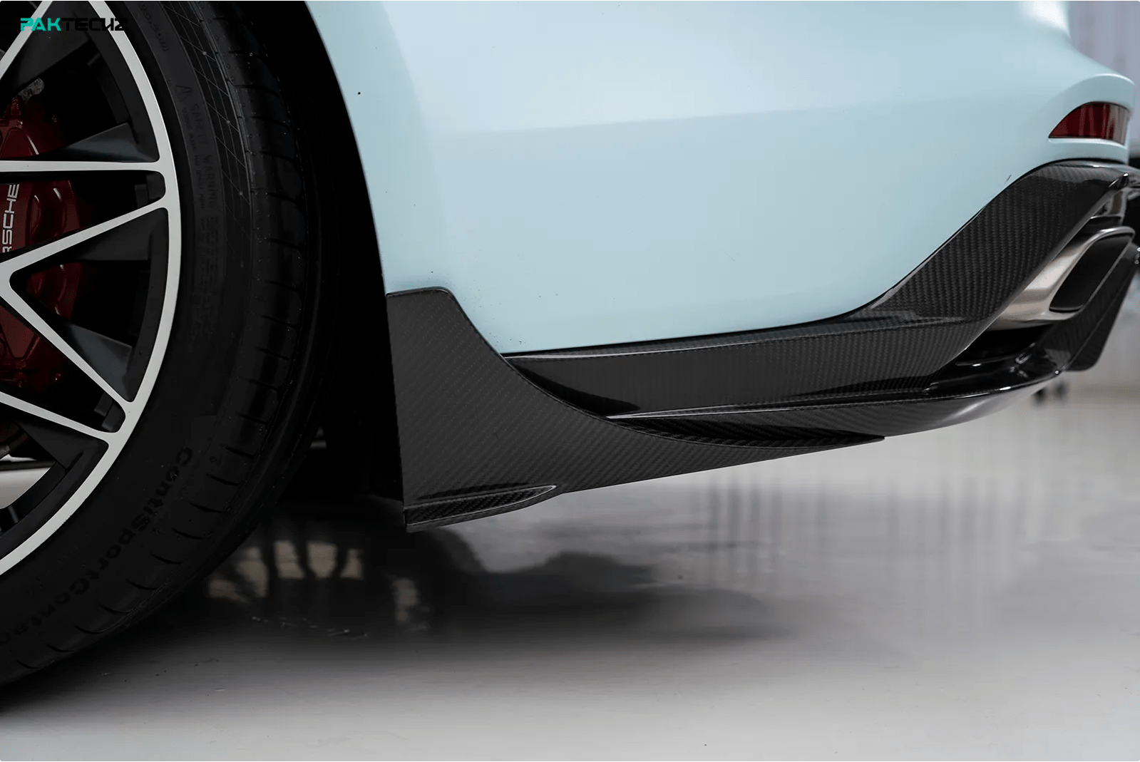 PAKTECHZ - PORSCHE PANAMERA 971.2 CARBON FIBRE REAR DIFFUSER - Aero Carbon UK