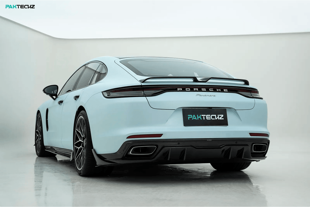 PAKTECHZ - PORSCHE PANAMERA 971.2 CARBON FIBRE REAR DIFFUSER - Aero Carbon UK
