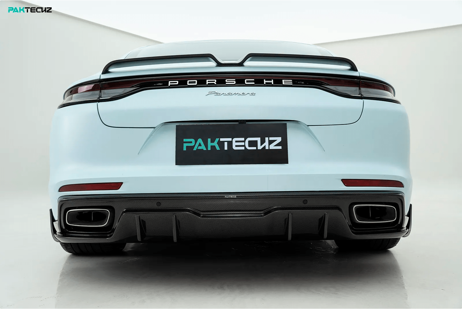 PAKTECHZ - PORSCHE PANAMERA 971.2 CARBON FIBRE REAR SPOILER - Aero Carbon UK