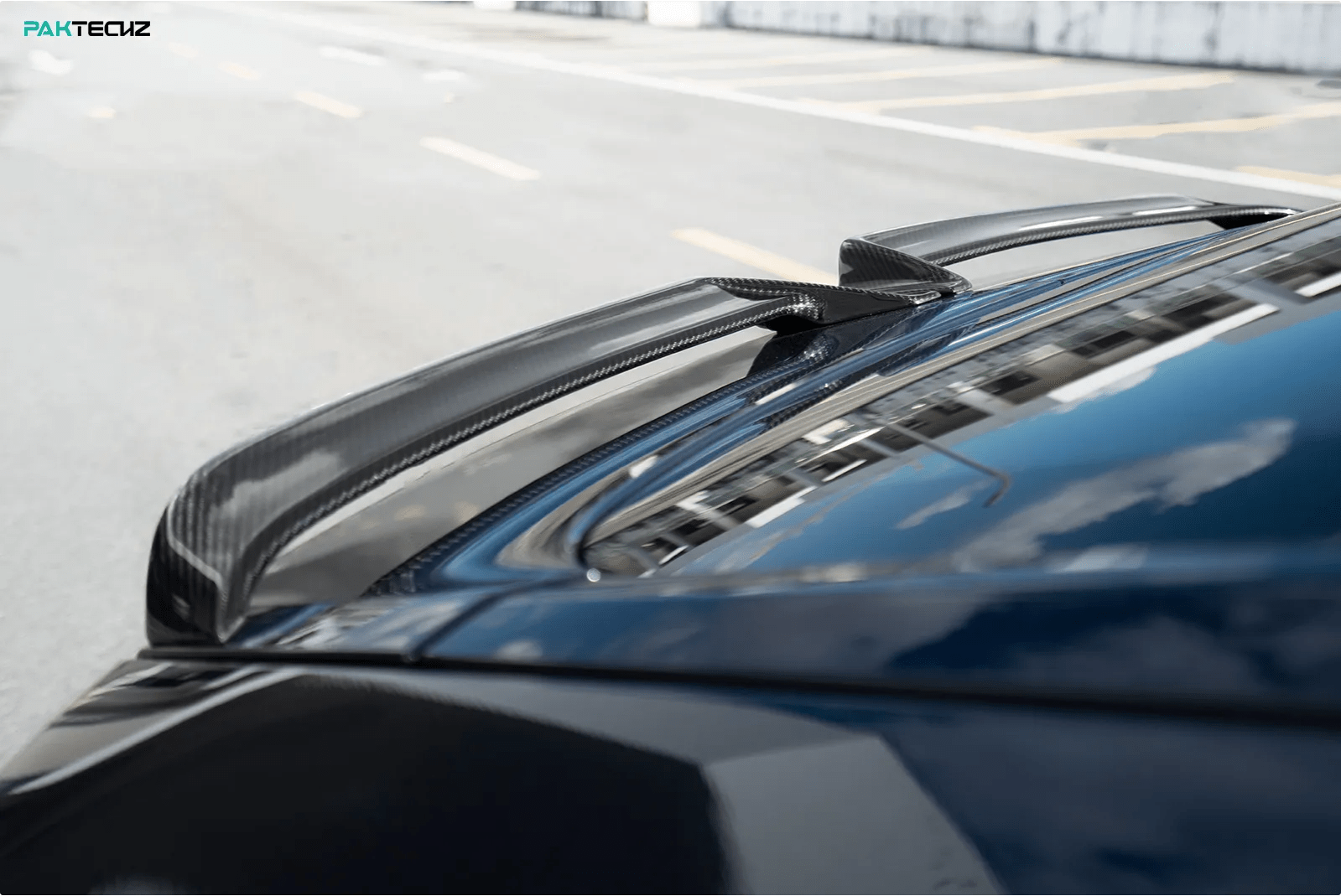 PAKTECHZ - PORSCHE PANAMERA 971.2 CARBON FIBRE REAR SPOILER - Aero Carbon UK