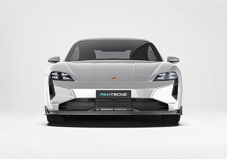 PAKTECHZ - PORSCHE TAYCAN 9J1.2 DRY CARBON FIBRE AERO FULL BODY KIT - Aero Carbon UK