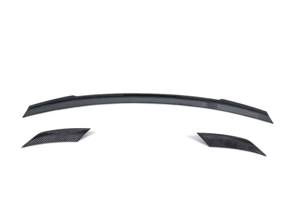 PAKTECHZ - PORSCHE TAYCAN 9J1.2 DRY CARBON FIBRE REAR SPOILER - Aero Carbon UK