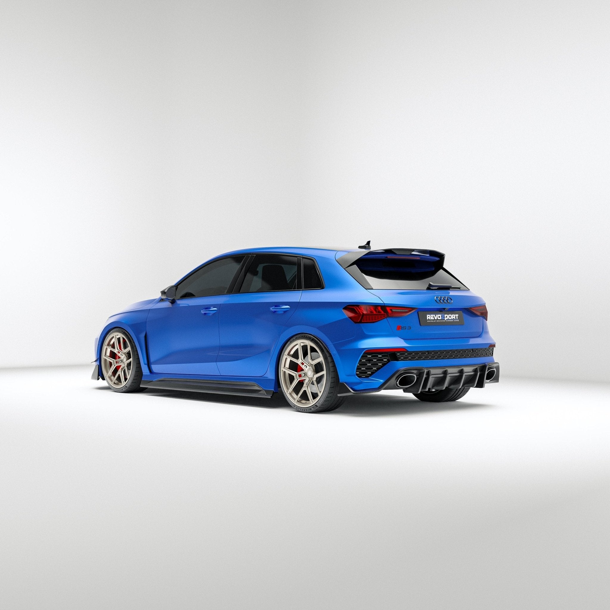 REVOZPORT - AUDI RS3 8Y SPORTBACK DRY CARBON FIBER BODY KIT - Aero Carbon UK