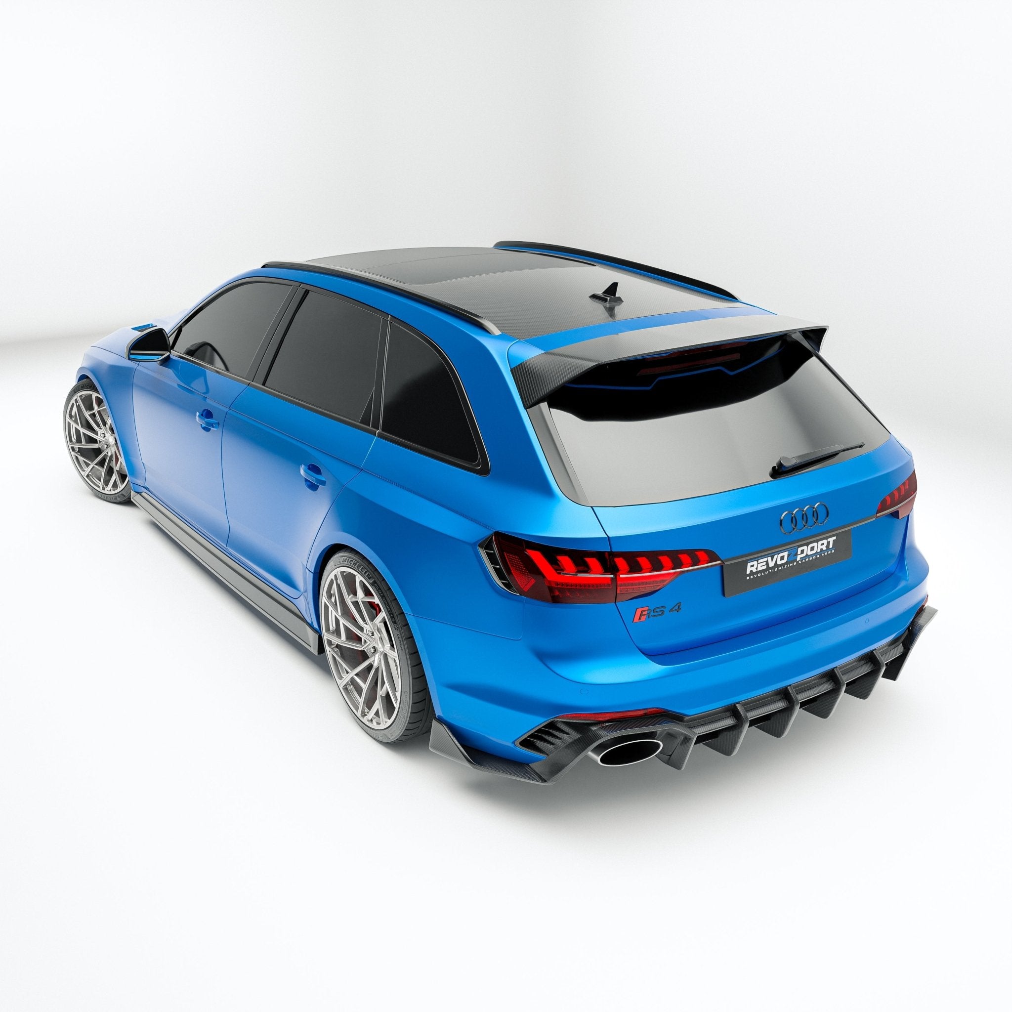 REVOZPORT - AUDI RS4 B9.5 DRY CARBON FIBER BODY KIT - Aero Carbon UK