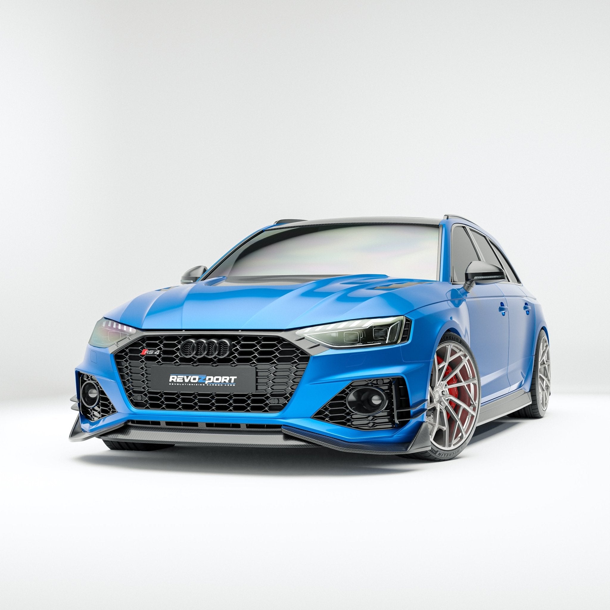 REVOZPORT - AUDI RS4 B9.5 DRY CARBON FIBER BODY KIT - Aero Carbon UK